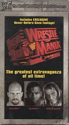 VHS - WWF Wrestlemania XIV 1998 - Steve Austin / Mike Tyson / Shawn Michaels • $11.99