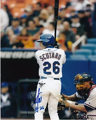 MARCO SCUTARO   NEW YORK METS  ACTION SIGNED 8x10 • $14.99