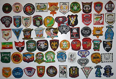 LOT X 62 PATCH - STATE RECON TEAMS - US SPECIAL FORCES - MACV-SOG - Vietnam War • $51