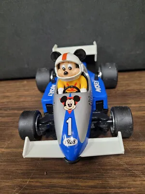 Vintage 1988 Masudaya Mickey Mouse Racecar With Box- Walt Disney- Made In Japan • $32.50