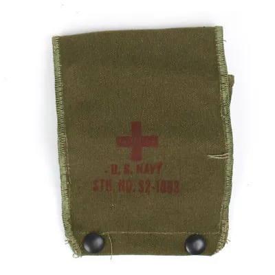 Original U.S. USN Naval Aviator First Aid Pouch As Used In Korea & Vietnam • $24.95