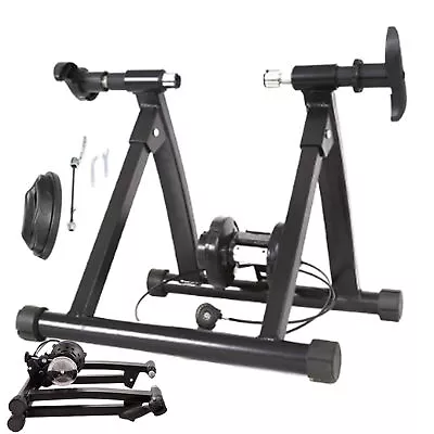 Bike Trainer Steel Ultra Silent Bicycle Trainer Stand With Magnetic Flywheel  • $116.91