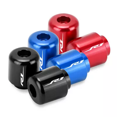 1998-2022 Hand Grips Handlebar Bar Ends Cap For YAMAHA YZF-R1 YZF-R1S YZF R1M • $13.59