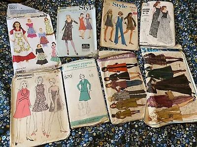 Vintage Sewing Patterns 1960s 1970s Retro L9 • £5.99