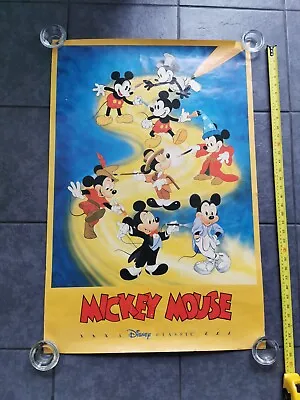 Original  Walt Disney's Classic  MICKEY MOUSE   Official  Poster • £3.99