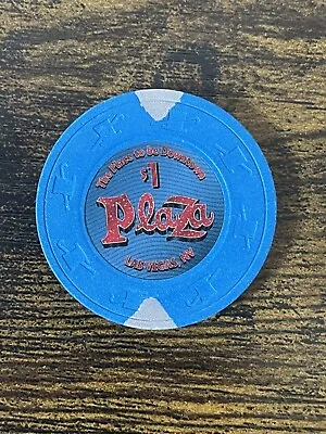 Plaza Las Vegas $1 Casino Chip • £9.99