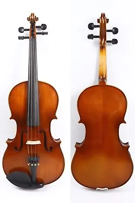 $98.10 • Buy 4 String 15 Inch Viola Maple Spruce Wood Great Sound Viola Case Bow