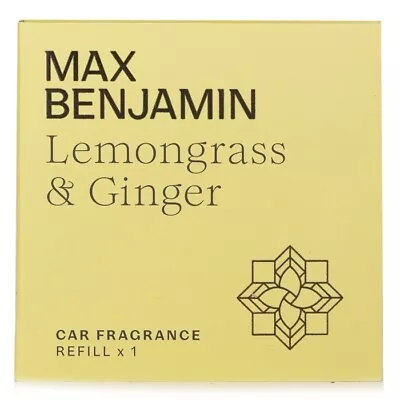 NEW Max Benjamin Car Fragrance Refill - Lemongrass & Ginger 1pc Home Scent • $11.24