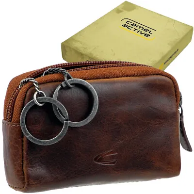 Camel Active Key Case Purse Bag Sack Pencil Case 2x Ring • £46.75
