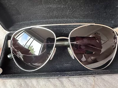 Burberry Aviator Polarised Sunglasses RRP:$380 • $99.99