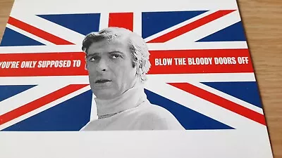 Postcard Of Michael Caine The Italian Job • £1.20