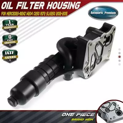 Engine Oil Filter Housing M271 For Mercedes-Ben W204 C250 R172 SLK250 1.8L 12-15 • $54.99