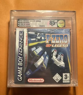 F-Zero GP Legend VGA Graded 85+ New & Sealed Nintendo GBA Game Boy Advance Mint • £275