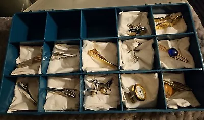 Mens Vintage Jewelry Lot In Case • $5.95