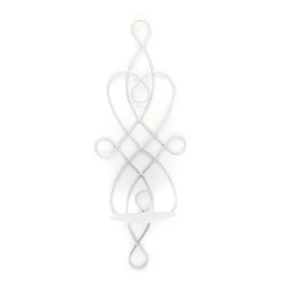 Wall Candle Holder Wall Mounted Metal Candlestick Ornament Sconce Durable UK • £7.79