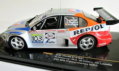 IXO GTM095 Seat Toledo GT 103 24 Hour Francorchamps 2003 Rally Car • £21.99