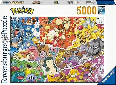 NEW! Ravensburger  Pokemon Allstars   5000 Piece Jigsaw Puzzle • $180