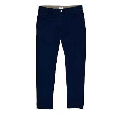 EDWIN 55 Chino Mens Chino Trousers Navy Blue 32 X 33  • £29.95