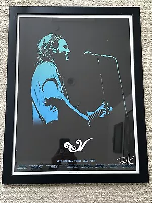 Eddie Vedder Poster - 2008 East Coast By Brad Klausen Signed • $256.45