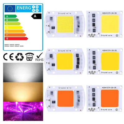 LED Source Chip Bead 30W 50W 70W 100W AC 220V 240V COB High Power Light Bulb • £2.39