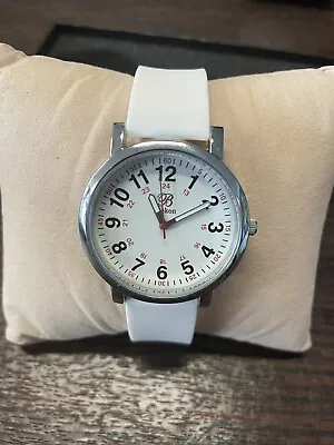 Blekon Nurse Watch For Medical And Students White Band For Women 0794 • $34.99