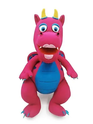 Professional Muppet Style Pink Fiona Dragon Hand Puppet By Puppet Pals • $41.97