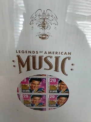 Stamps Elvis .29 Commemorative Ed. Legends Of American Music Item 9916 Sealed • $25.50