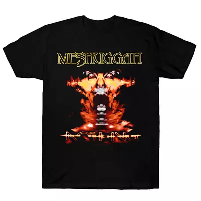 Meshuggah Nothing T-Shirt Short Sleeve Cotton Black Men Size S To 5XL BE1569 • $20.89