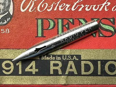 Vintage Charles Schulz ESTERBROOK 914 RADIO Hand Grind Dip Pen Nib Snoopy • $14