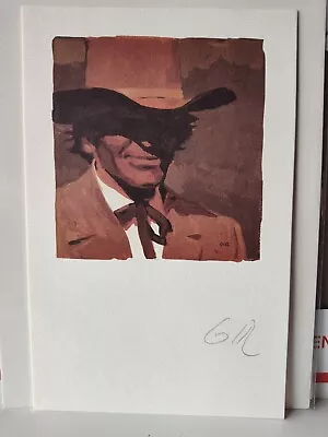 Jean Giraud Moebius Gir Blueberry Lithograph Art Print Signed Coa Western Comics • $99.99