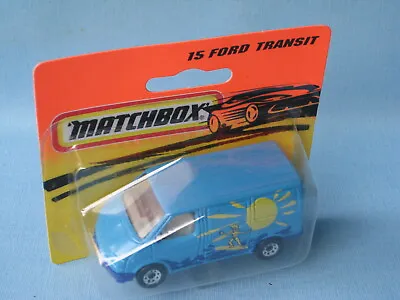 Matchbox Ford Transit Van Blue Body Surfer Toy Model Van 75mm Long Toy Model • £12.99