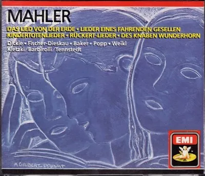 Mahler: Lieder - Janet Baker - Lucia Popp - Barbirolli - Tennstedt - Double CD  • £5.99