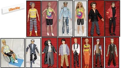 Mattel Barbie Ken Doll & Other Male Fashion Dolls Various Options Available • £16