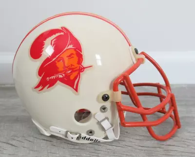 Tampa Bay Buccaneers SharCo Riddell Mini Football Helmet Vtg NFL 3 5/8 Unsigned • $56.24