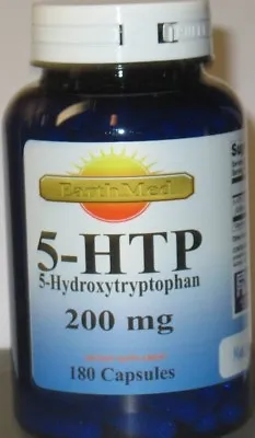 5-HTP  200mg Large Bottle  180 Capsules  Weight Management  Mood Serotonin FRESH • $17.45