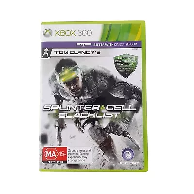 Tom Clancy's Splinter Cell Blacklist Xbox 360 - Complete With Manual  • $21.95