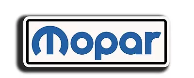 Mopar Logo Tool Chest Garage Mechanic Tool Box Car Decal Sticker 2  X 5  • $3.50