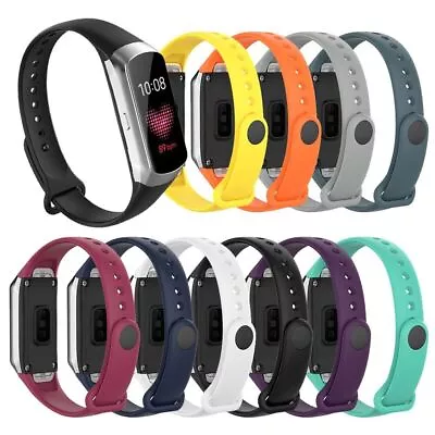 Watchband Replacement Soft Silicone WristBand For Samsung Galaxy Fit SM-R370 • $7.88