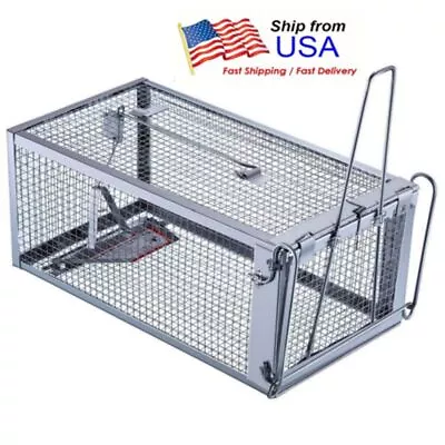 Large Live Humane Cage Trap For Squirrel Chipmunk Rat Mice Rodent Animal Catcher • $13.15