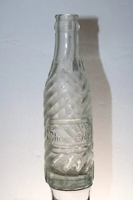Sistersville W Va Chero Soda Bottle Swirl Scarce • $39.99