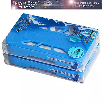 2 Pk Tree Frog Fresh Box Classic Ocean Squash Scent Air Freshener / Refill • $12.10
