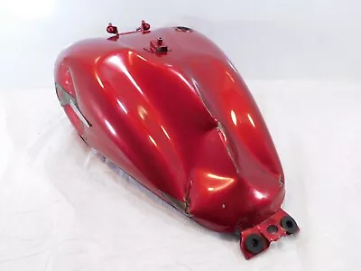 $99.99 • Buy 2006-2014 Kawasaki Vulcan 900 Classic VN900 Red Fuel Gas Petrol Tank - For Parts