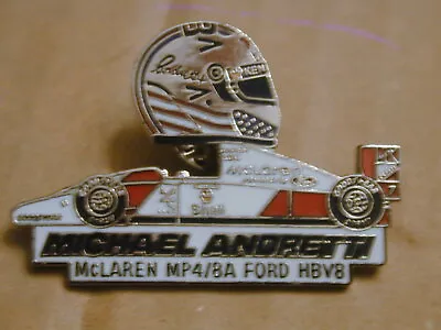 McLaren/F1 Michael Andretti Collector Pin.....super Rare!!! • $49.95