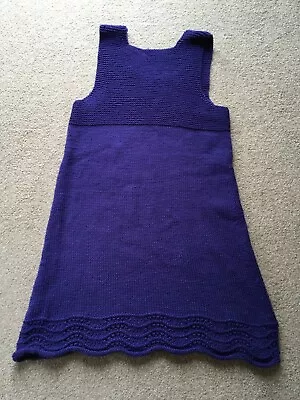 £3 • Buy Hand Crochet Girls Dress Age 10 Years