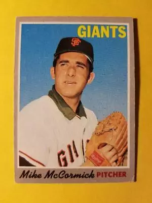 VINTAGE MIKE McCORMICK #337 SAN FRANCISCO GIANTS - 1970 TOPPS MLB BASEBALL • $1.99