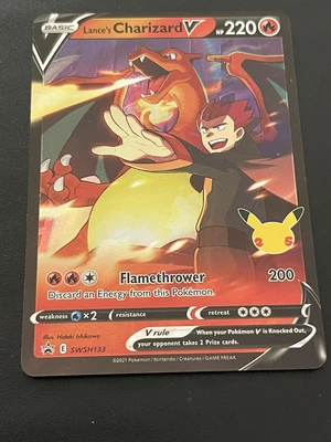 $9.99 • Buy Lance's Charizard V Swsh133 Celebrations Promo Pokemon Tcg Card