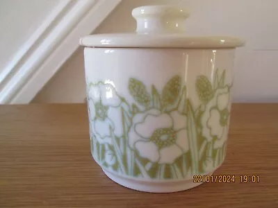 Hornsea Pottery Small Preserve Jar With Lid In Fleur Design • £10