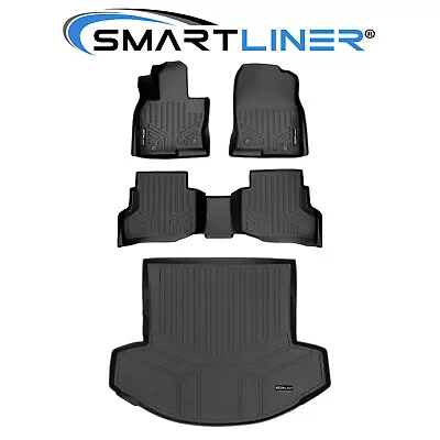 SMARTLINER 2 Row FloorMat & Cargo Behind 2nd Row For Mazda CX-9 W/ 2nd Row Bench • $229.98