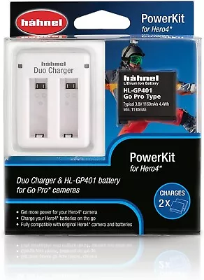 Hahnel PowerKit Dual-Charger For Hero4 Batteries • $25