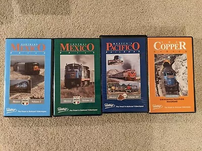 4x Pentrex Mexico Rails VHS Set Northern Central Pacifico • $60
